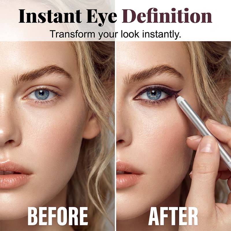 🎉 2026 Sale — Over 32,000 Sold! 💞 Waterproof Gel Eyeliner Pencil – Bold Definition That Lasts 🌸