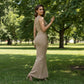 Elegant Asymmetrical Crop Top and High-Waist Skirt Set