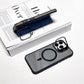 📱Magnetic Phone Case with Lens Stand – Wireless Charging Compatible, Shock-Absorbing & Built-in Kickstand – Hands-Free Viewing
