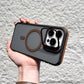 📱Magnetic Phone Case with Lens Stand – Wireless Charging Compatible, Shock-Absorbing & Built-in Kickstand – Hands-Free Viewing
