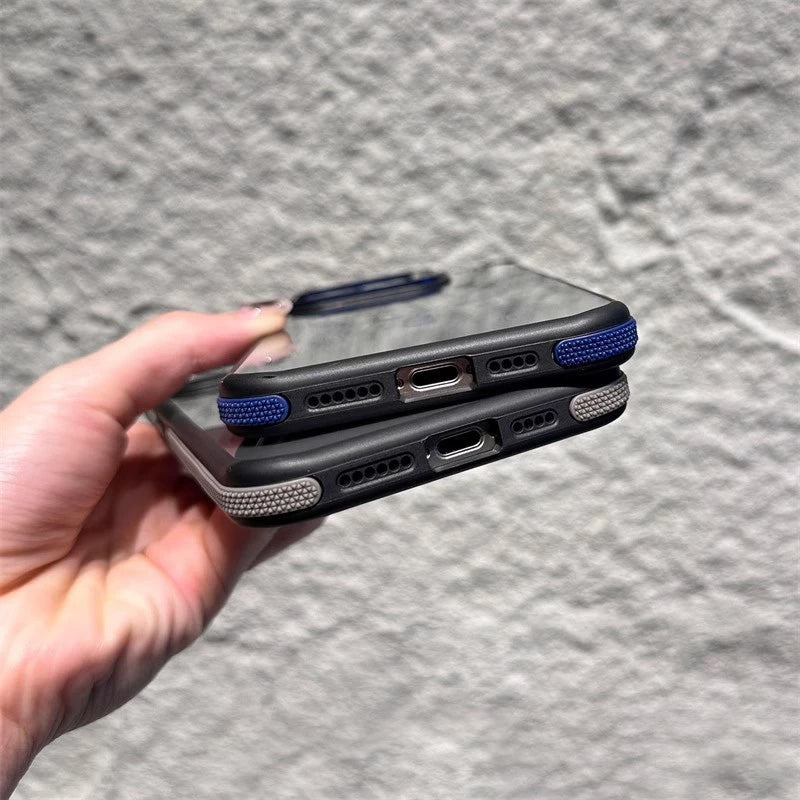 📱Magnetic Phone Case with Lens Stand – Wireless Charging Compatible, Shock-Absorbing & Built-in Kickstand – Hands-Free Viewing