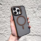 📱Magnetic Phone Case with Lens Stand – Wireless Charging Compatible, Shock-Absorbing & Built-in Kickstand – Hands-Free Viewing