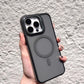 📱Magnetic Phone Case with Lens Stand – Wireless Charging Compatible, Shock-Absorbing & Built-in Kickstand – Hands-Free Viewing
