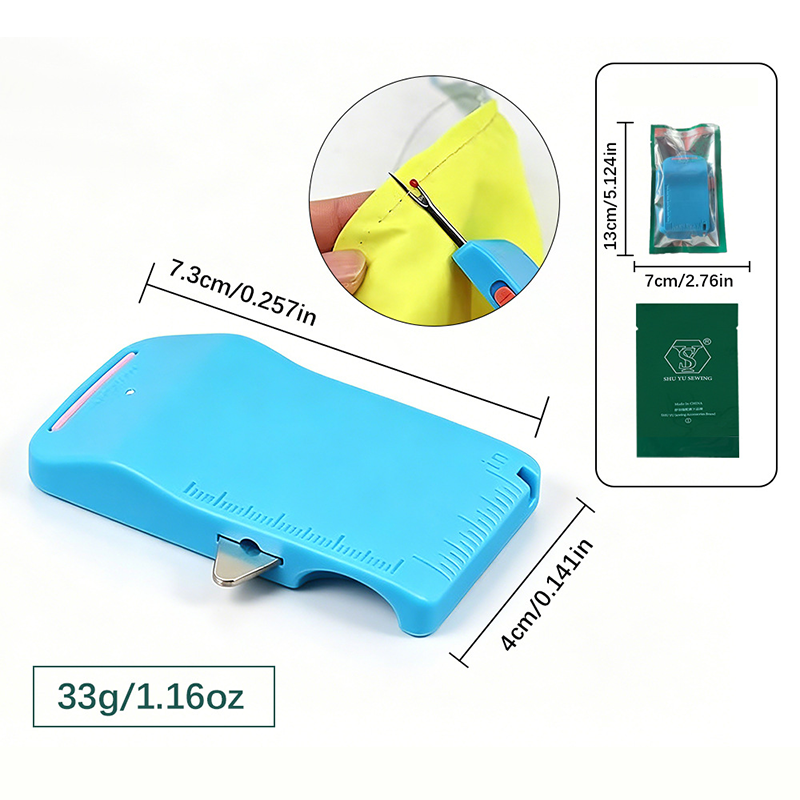 🧵 Sewing Seam Guide & Ripper – Multi-functional Tool, Easy Seam Allowance & Stitch Removal ✂️🪡