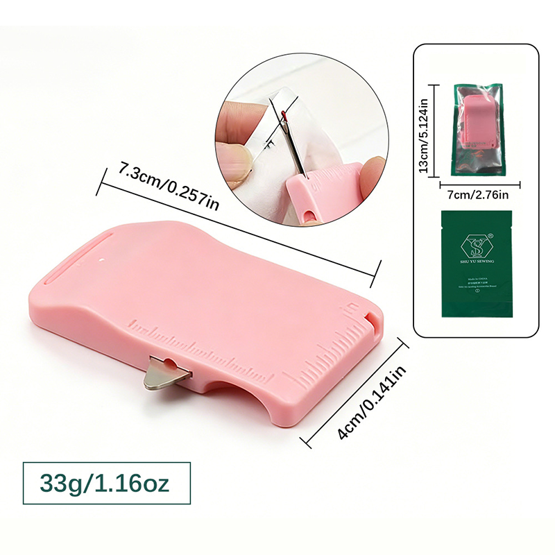 🧵 Sewing Seam Guide & Ripper – Multi-functional Tool, Easy Seam Allowance & Stitch Removal ✂️🪡