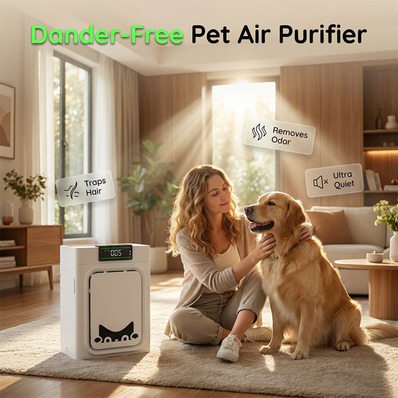 📢📢50% OFF !! ⏰Pet Air Purifier with Washable Filter