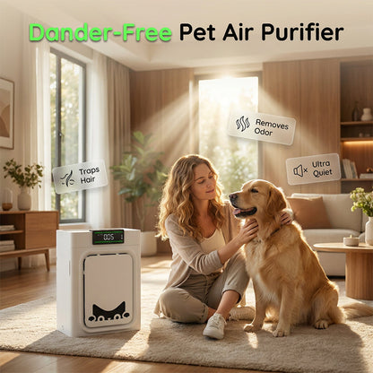 📢📢50% OFF !! ⏰Pet Air Purifier with Washable Filter