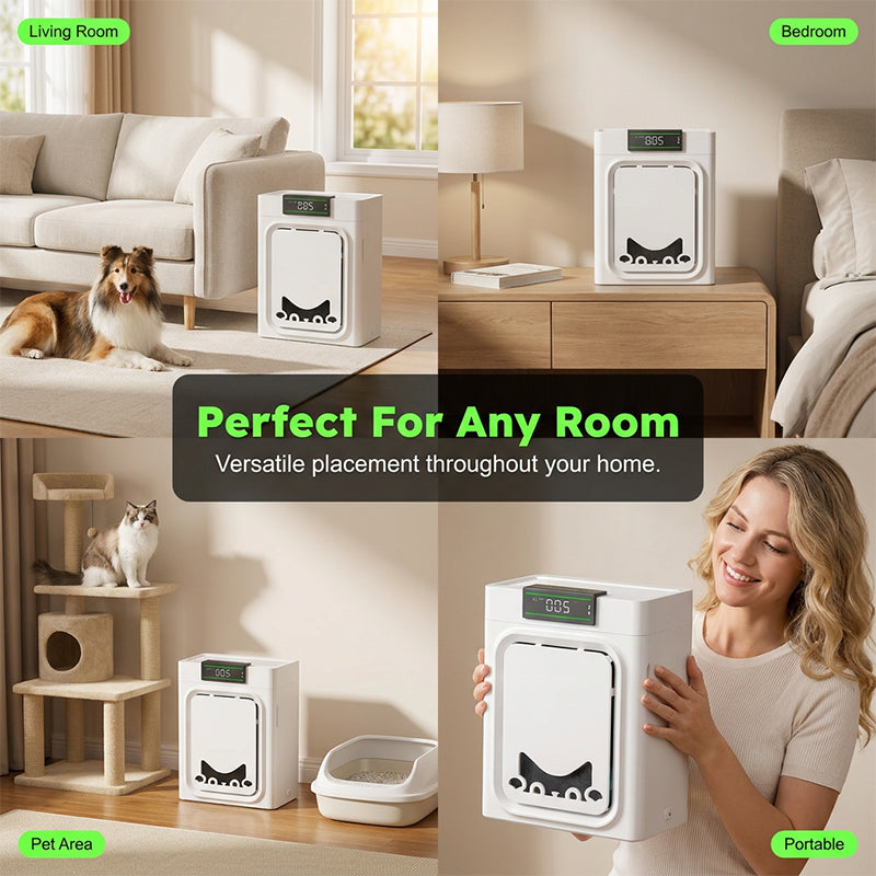 📢📢50% OFF !! ⏰Pet Air Purifier with Washable Filter