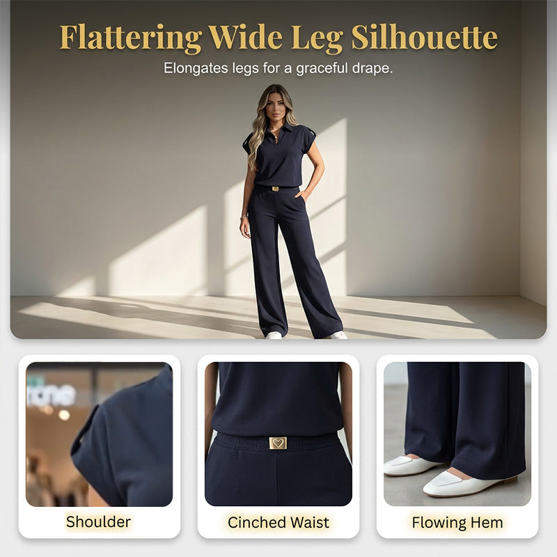 Women's Casual Top & Pants 2-Piece Set