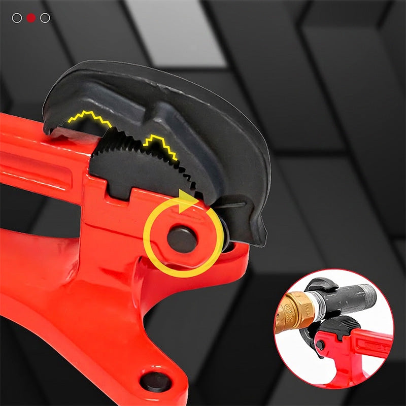 Self-Locking Portable Pipe Clamp