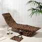 2-in-1 Beach Chaise Lounge Cover with Side Pockets