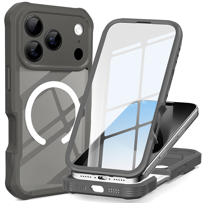 📱 LIMITED-TIME 50% OFF! 💥 Magnetic Phone Case with Built-in Screen Protector – 360° Protection, Tempered Glass, Shockproof ✨