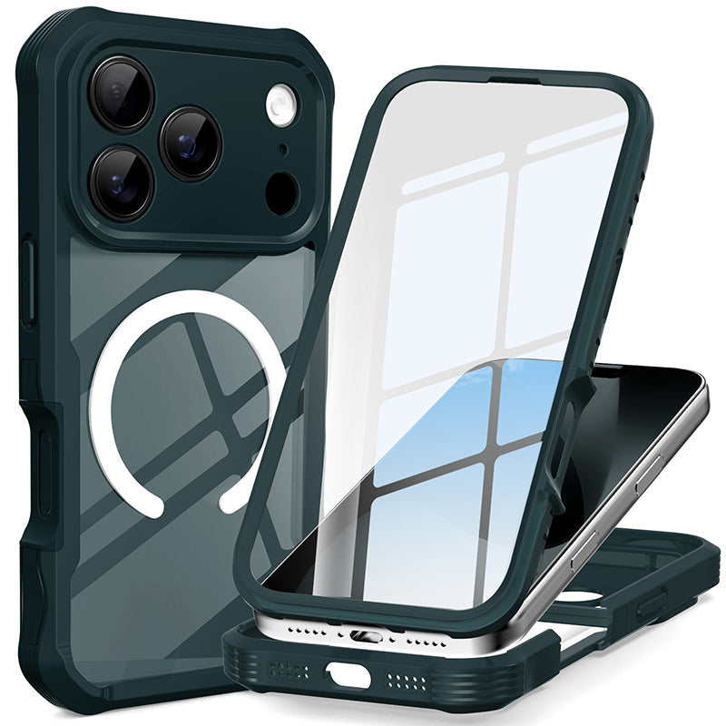 📱 LIMITED-TIME 50% OFF! 💥 Magnetic Phone Case with Built-in Screen Protector – 360° Protection, Tempered Glass, Shockproof ✨