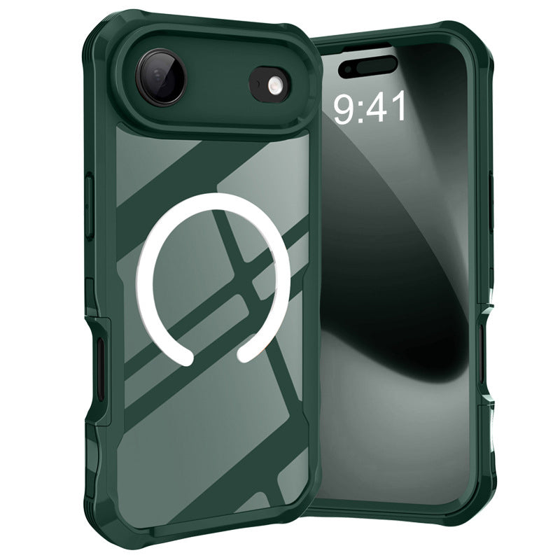 📱 LIMITED-TIME 50% OFF! 💥 Magnetic Phone Case with Built-in Screen Protector – 360° Protection, Tempered Glass, Shockproof ✨