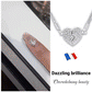 🎄Christmas Hot Sale Heart Diamond Necklace💕