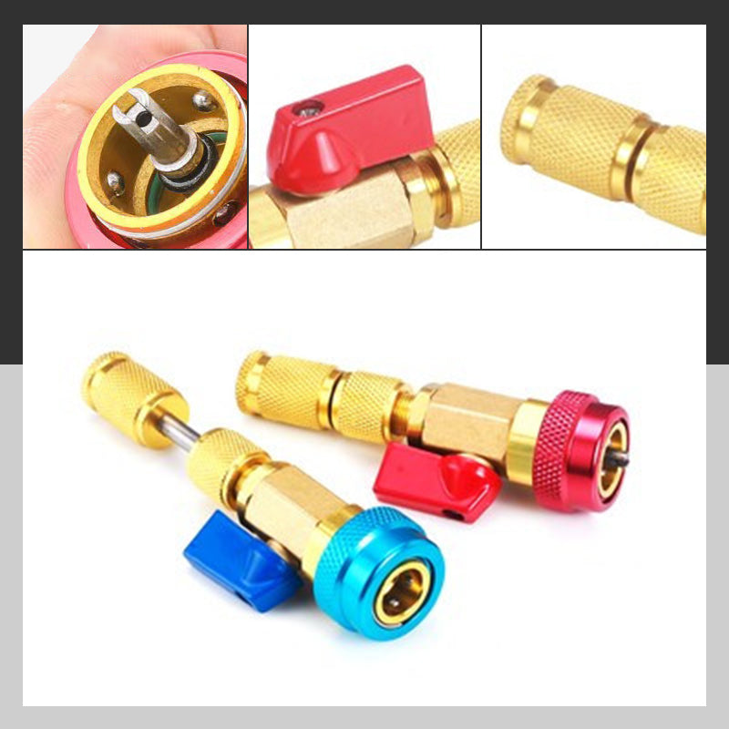 ❄️ LIMITED‑TIME 50% OFF! ⚡ Valve Core Quick Remover Installer – No Refrigerant Loss, High‑Low Pressure Connector ✨
