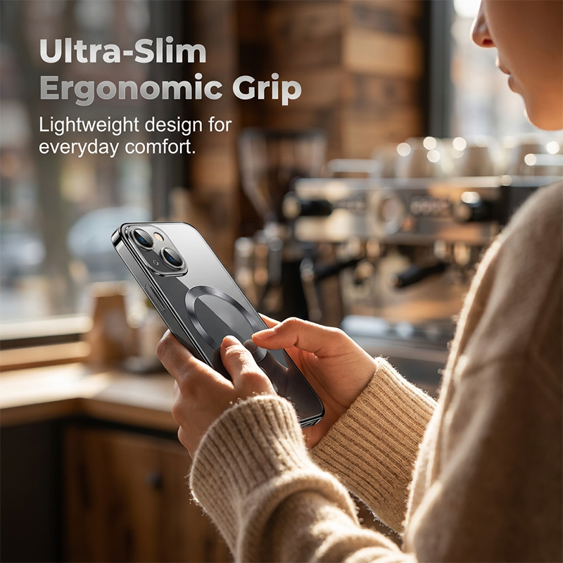 Magnetic Clear TPU Case