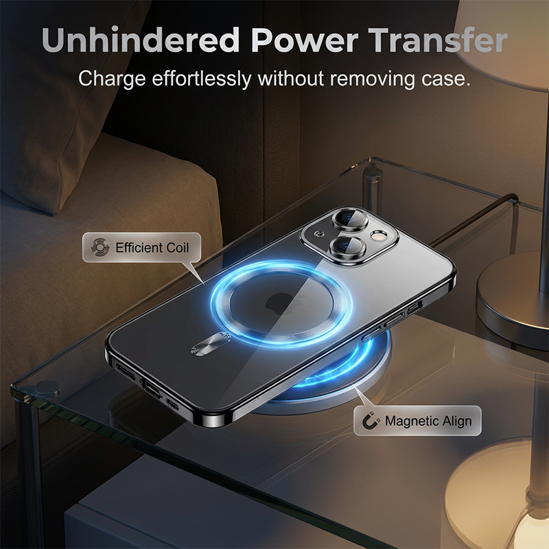 Magnetic Clear TPU Case