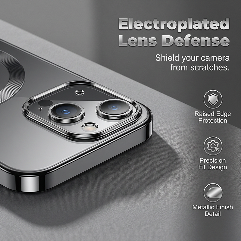Magnetic Clear TPU Case