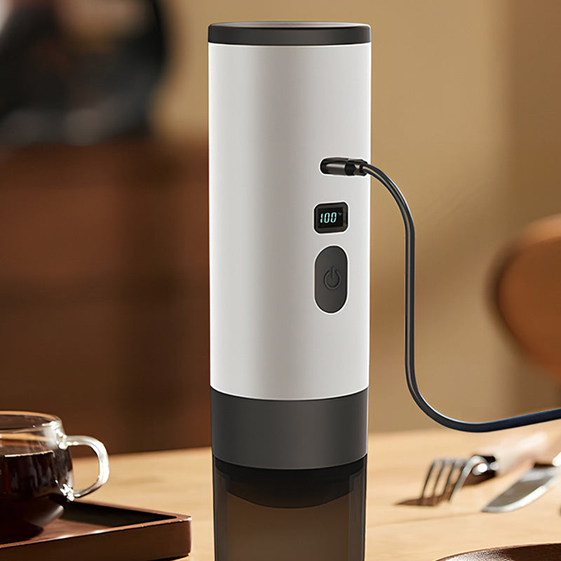☕ LIMITED‑TIME 50% OFF! ⚡Portable Espresso Machine for Travel – Digital Display, Type‑C Rechargeable ✨