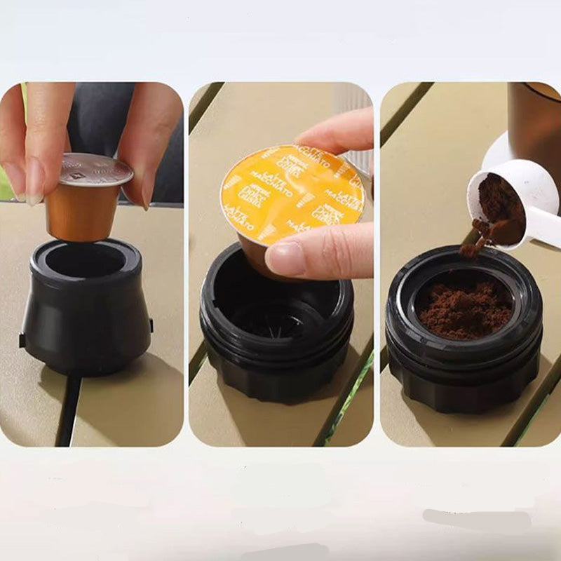 ☕ LIMITED‑TIME 50% OFF! ⚡Portable Espresso Machine for Travel – Digital Display, Type‑C Rechargeable ✨