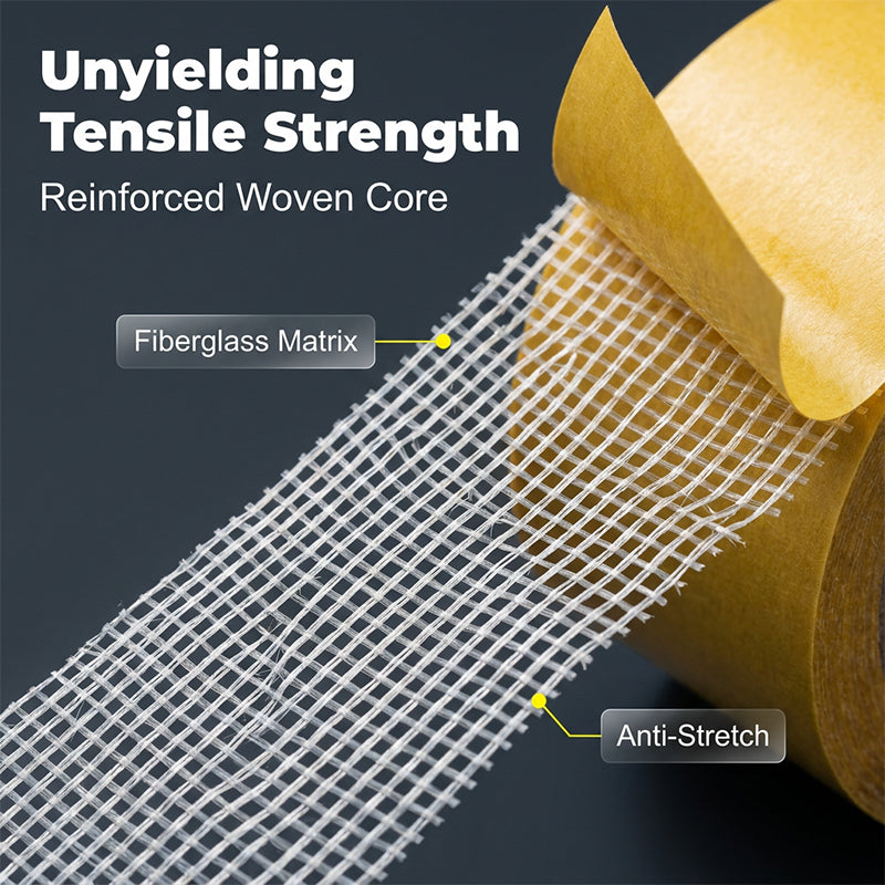 🔥⚡50K+ SOLD!🏠High-Tack Double-Sided Mesh Tape