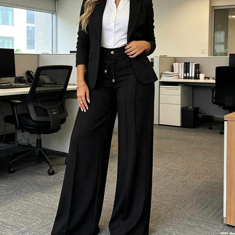 Women’s High-Waisted Straight Leg Pants