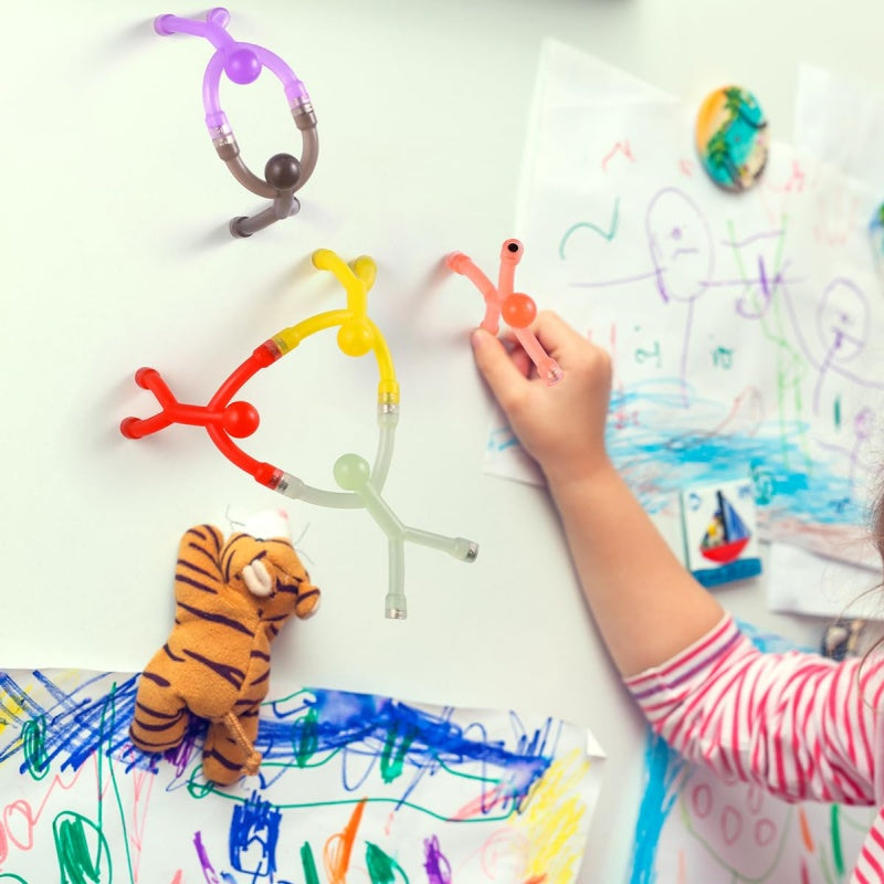 🔥 50% OFF 🧲 Magnetic Creative Figures | Strong Magnetic Attachment, Articulated Joints & Stress Relief – Perfect for the Fridge, Desk or Storage ✨