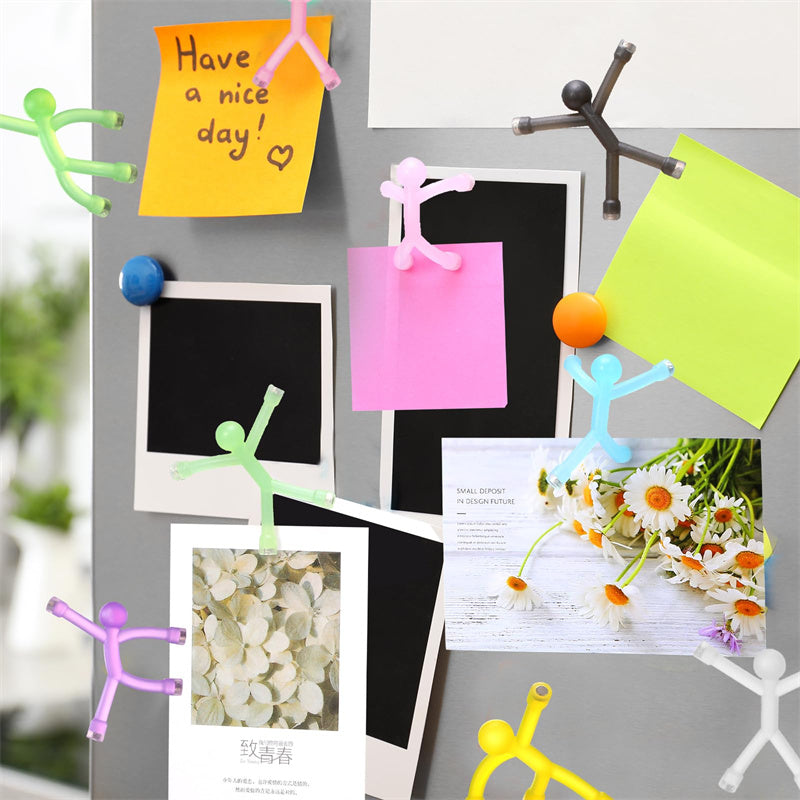 🔥 50% OFF 🧲 Magnetic Creative Figures | Strong Magnetic Attachment, Articulated Joints & Stress Relief – Perfect for the Fridge, Desk or Storage ✨