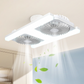 Modern 2-in-1 LED Ceiling Fan Light – Remote Control