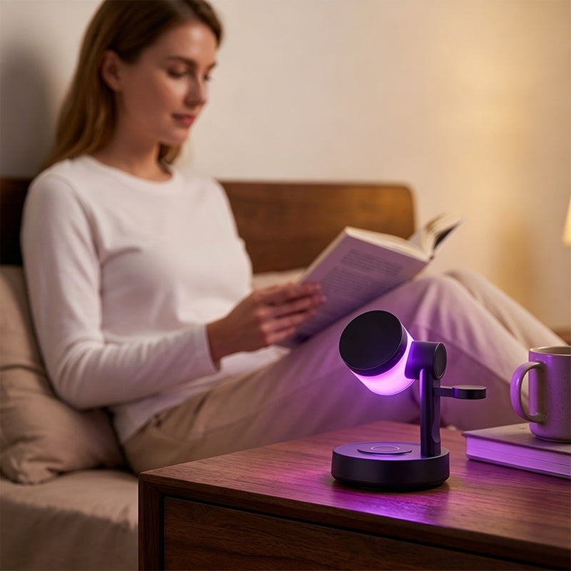 📢📢50% OFF !! ⏰3-in-1 Magnetic Wireless Charging Stand &Speaker