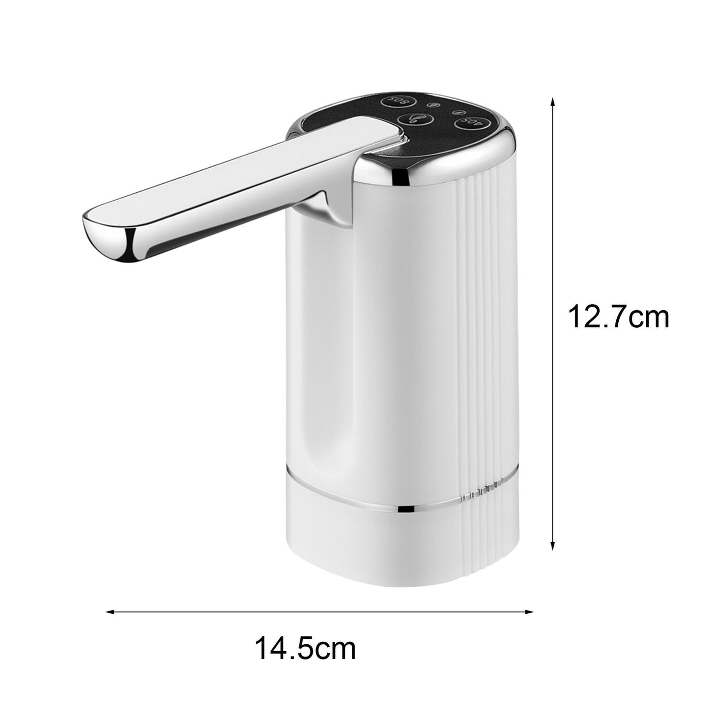 🚰 Foldable Electric Water Pump Dispenser – Portable USB Water Transfer Pump, Universal Fit for 2-5 Gallon Jugs, Camping & Home Water Dispensing