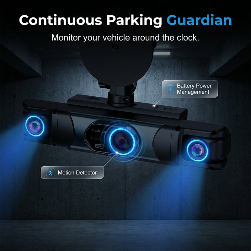 📹 LIMITED‑TIME 50% OFF! ⚡1080P Full HD Multi‑Lens WiFi Car Dashcam – WDR Night Vision, Gravity Lock