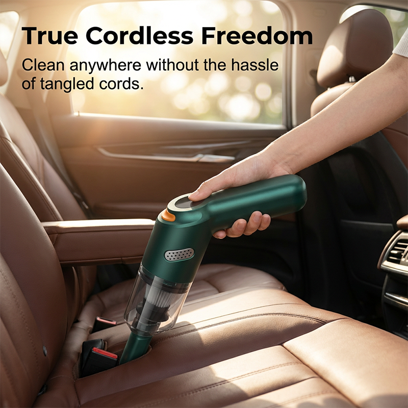 📢📢50% OFF !!⏰Cordless Car Vacuum – 10000Pa Suction & 4000mAh Battery 🚗
