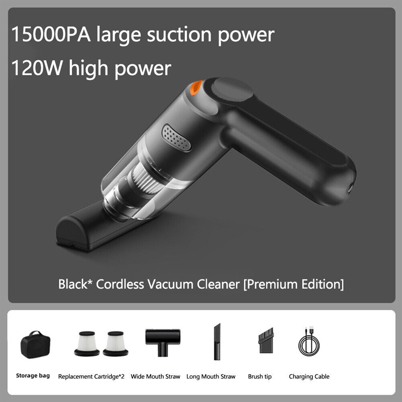 📢📢50% OFF !!⏰Cordless Car Vacuum – 10000Pa Suction & 4000mAh Battery 🚗