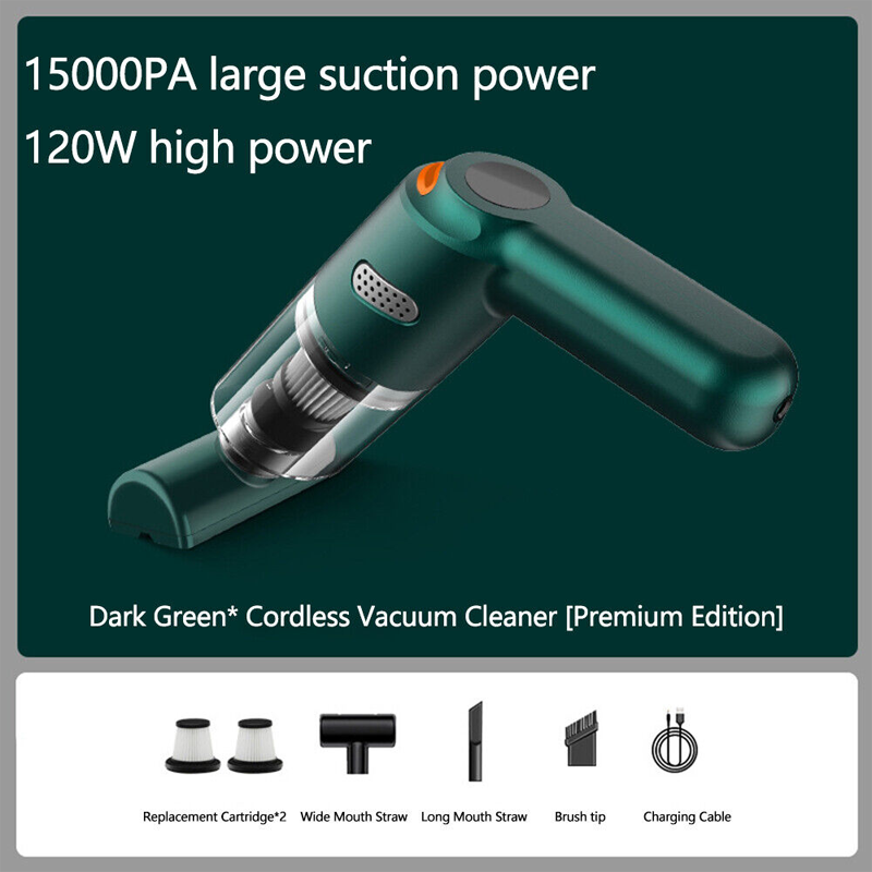 📢📢50% OFF !!⏰Cordless Car Vacuum – 10000Pa Suction & 4000mAh Battery 🚗