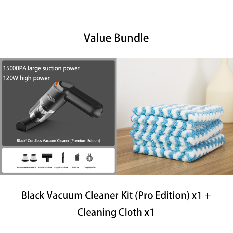 📢📢50% OFF !!⏰Cordless Car Vacuum – 10000Pa Suction & 4000mAh Battery 🚗