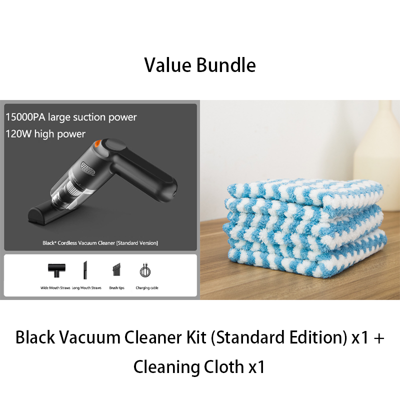 📢📢50% OFF !!⏰Cordless Car Vacuum – 10000Pa Suction & 4000mAh Battery 🚗