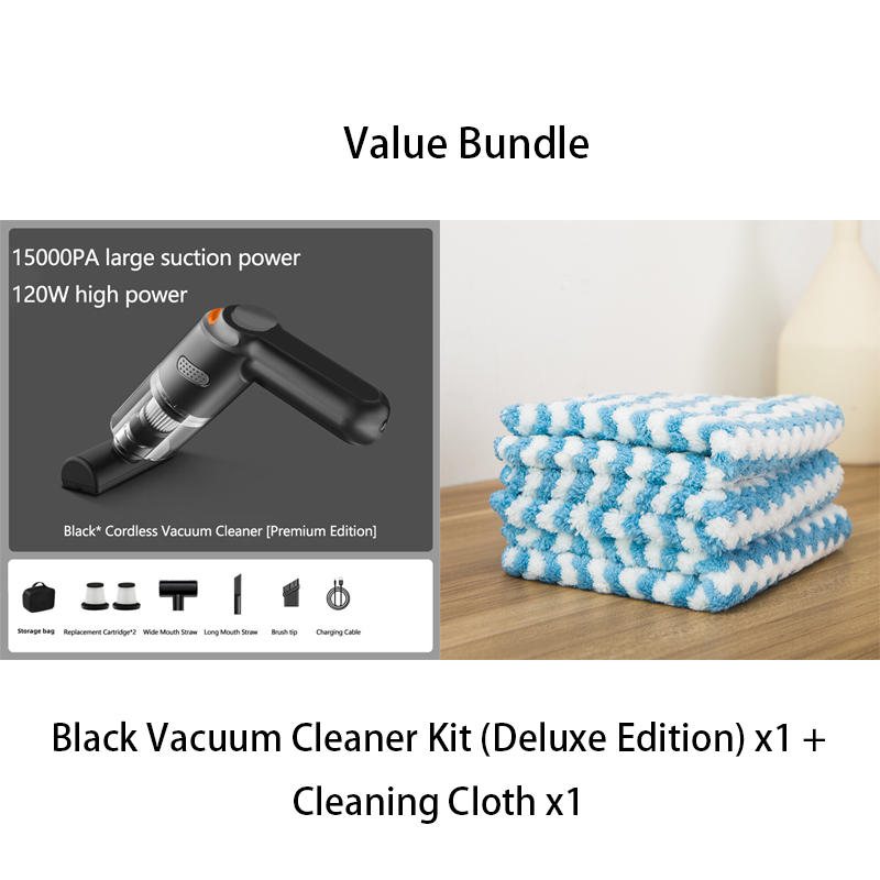 📢📢50% OFF !!⏰Cordless Car Vacuum – 10000Pa Suction & 4000mAh Battery 🚗