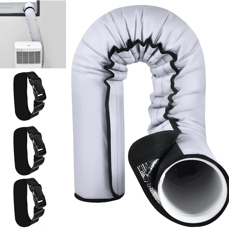 🌀 50% OFF NOW! ⏰ Portable Air Conditioner Hose Cover – Insulated & dust-proof – Reduces condensation, easy to install – fits most hoses, keeps your space cooler ❄️✨