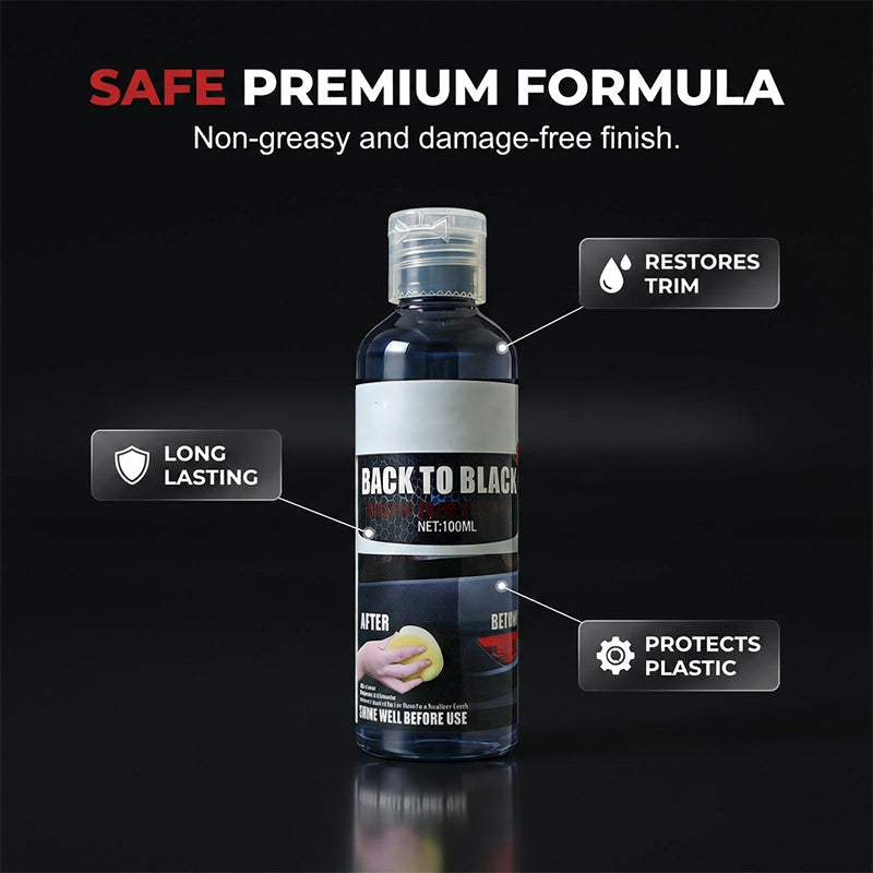 Professional Plastic Reviver for Cars