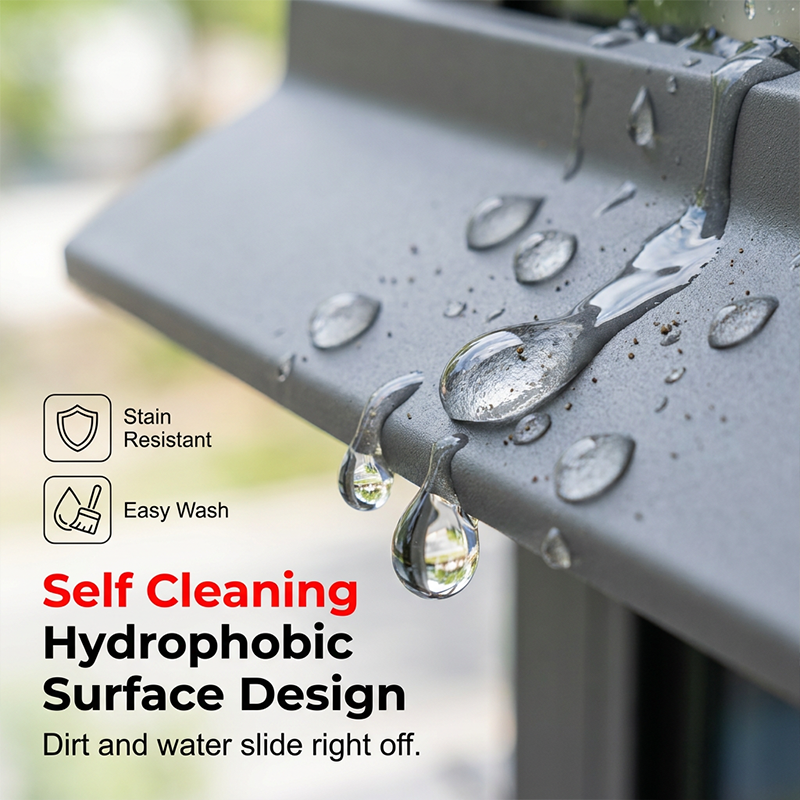 🏠 Flexible Window Crevice Rain Seal Barrier Strip – Self-adhesive & weatherproof – Keeps rain & drafts out – easy to cut and install 🌧️✨