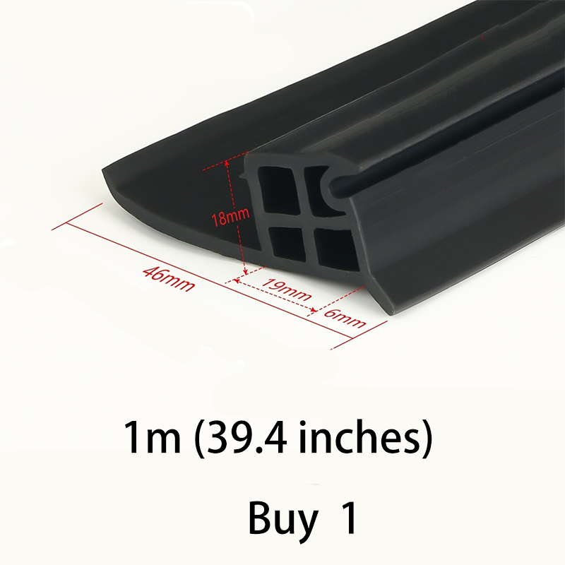 🏠 Flexible Window Crevice Rain Seal Barrier Strip – Self-adhesive & weatherproof – Keeps rain & drafts out – easy to cut and install 🌧️✨