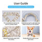 ❄️ Summer Pet Cooling Collar Wrap – Physical Cooling, Reusable, Adjustable 🌊