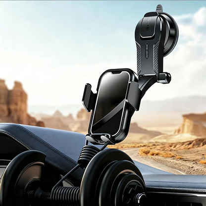 🚗 LIMITED-TIME 50% OFF! ✨ Magnetic Suction Car Phone Mount – Nano Vacuum, One-Handed Use, Multi-Angle 📱