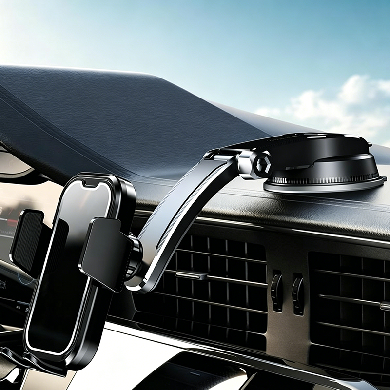 🚗 LIMITED-TIME 50% OFF! ✨ Magnetic Suction Car Phone Mount – Nano Vacuum, One-Handed Use, Multi-Angle 📱