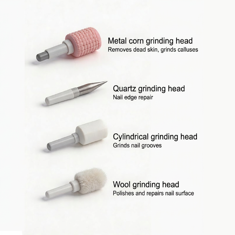 ⏳🔥LIMITED-TIME 50% OFF! ⏰Professional Electric Nail Polisher – Smooths thick nails, 99-speed display. Multiple heads for shaping & buffing. Salon at home! 🌟💎