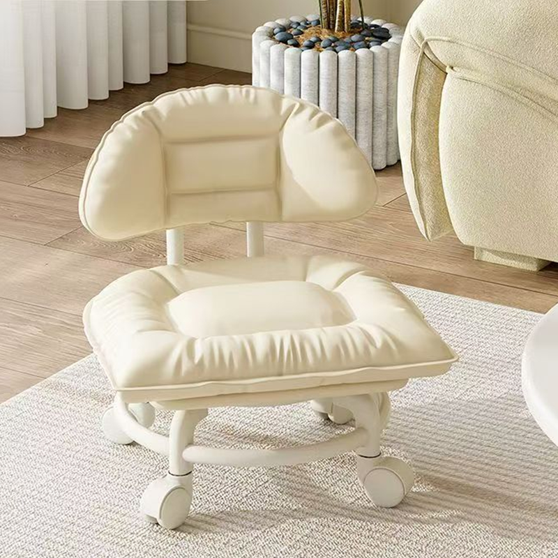 🪑50% OFF NOW! ⏰ Rolling Low Stool with Backrest – Padded seat & silent casters – Perfect for workshops, garages or studios – comfortable and mobile 🛠️✨