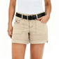 Women's Casual Stretch Shorts with Utility Pockets