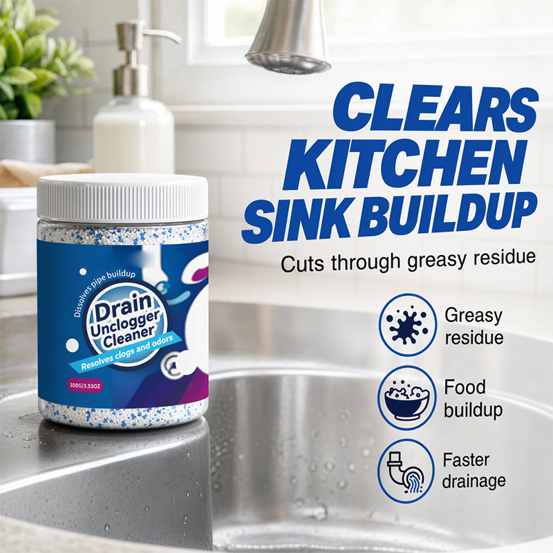 📢📢50% OFF !! ⏰Fast-Acting Pipe Drain Cleaner Powder
